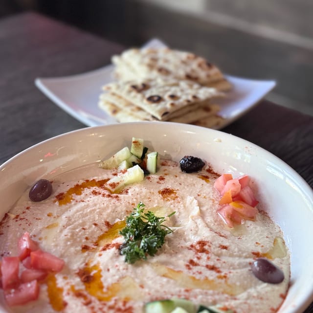 Homemade Hummus.