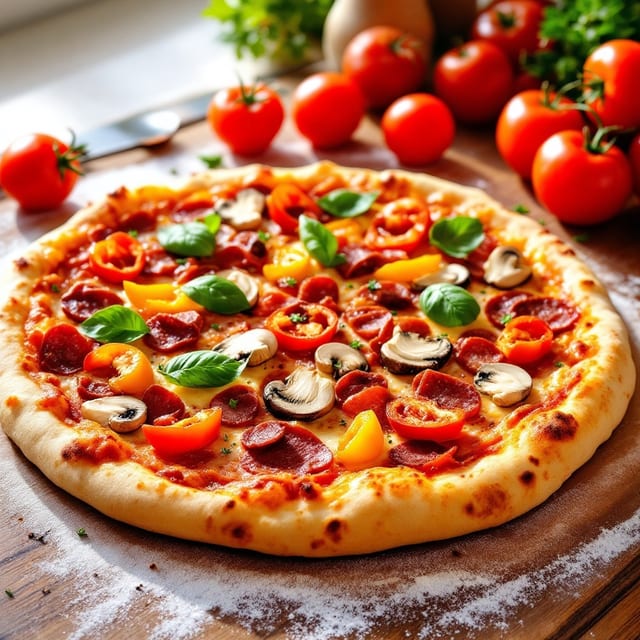 Quattro Stagioni Pizza.