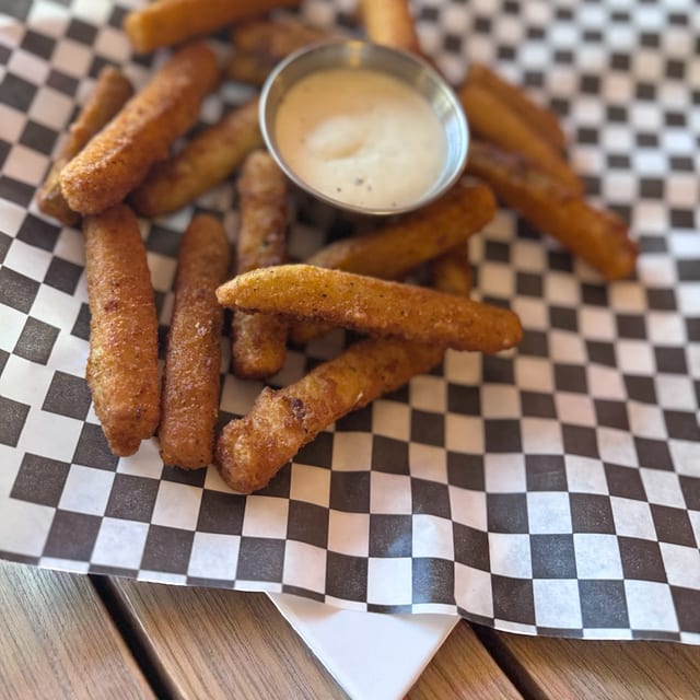 Breaded Zucchini.