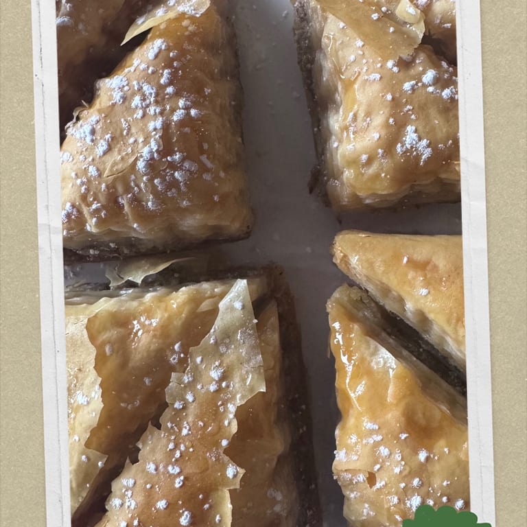 Indulge in our baklava
