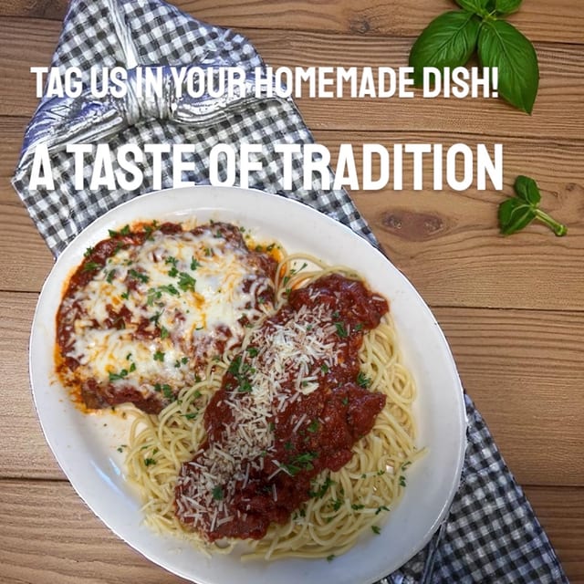 Pasta Parmesan.