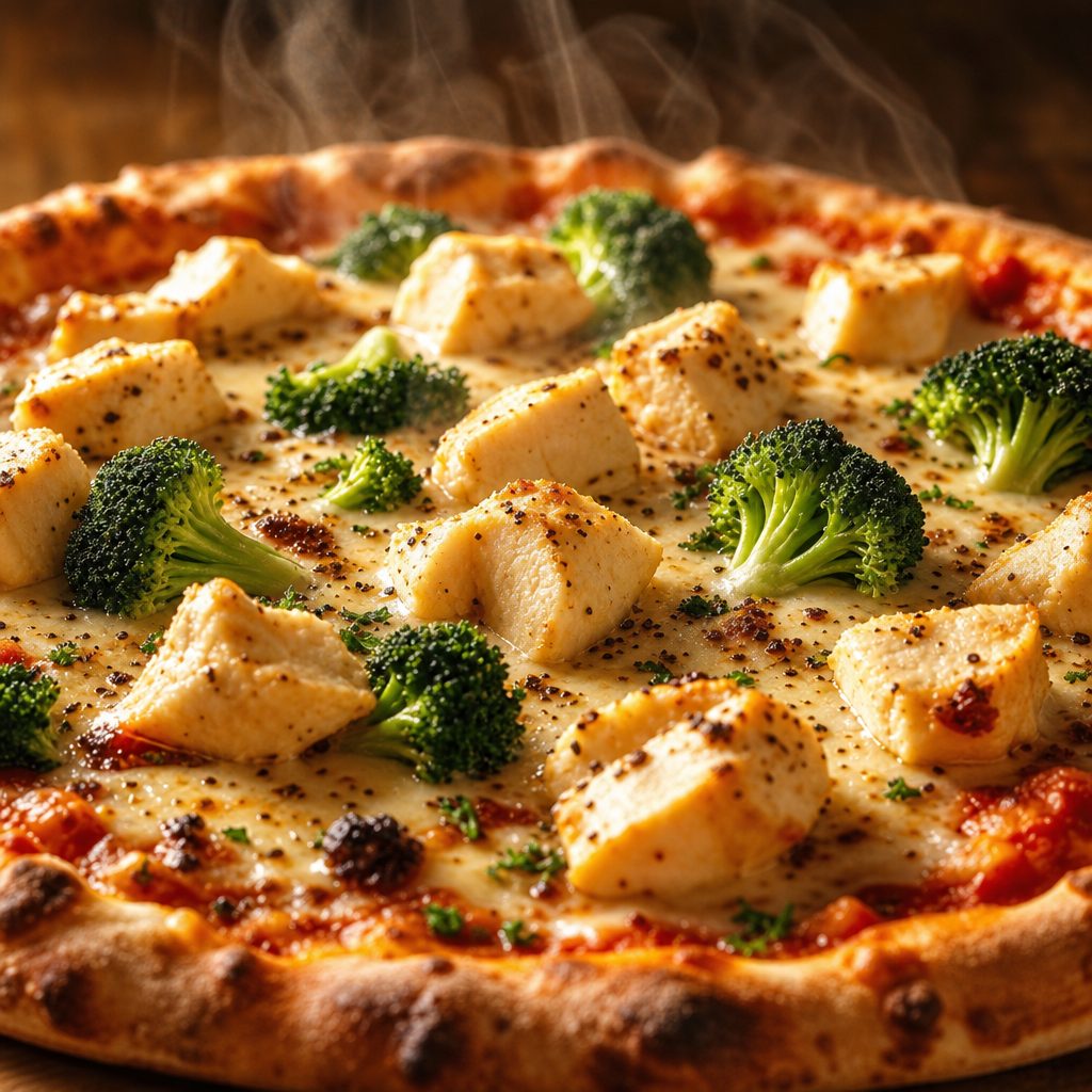 Alfredo Formaggi Pizza.