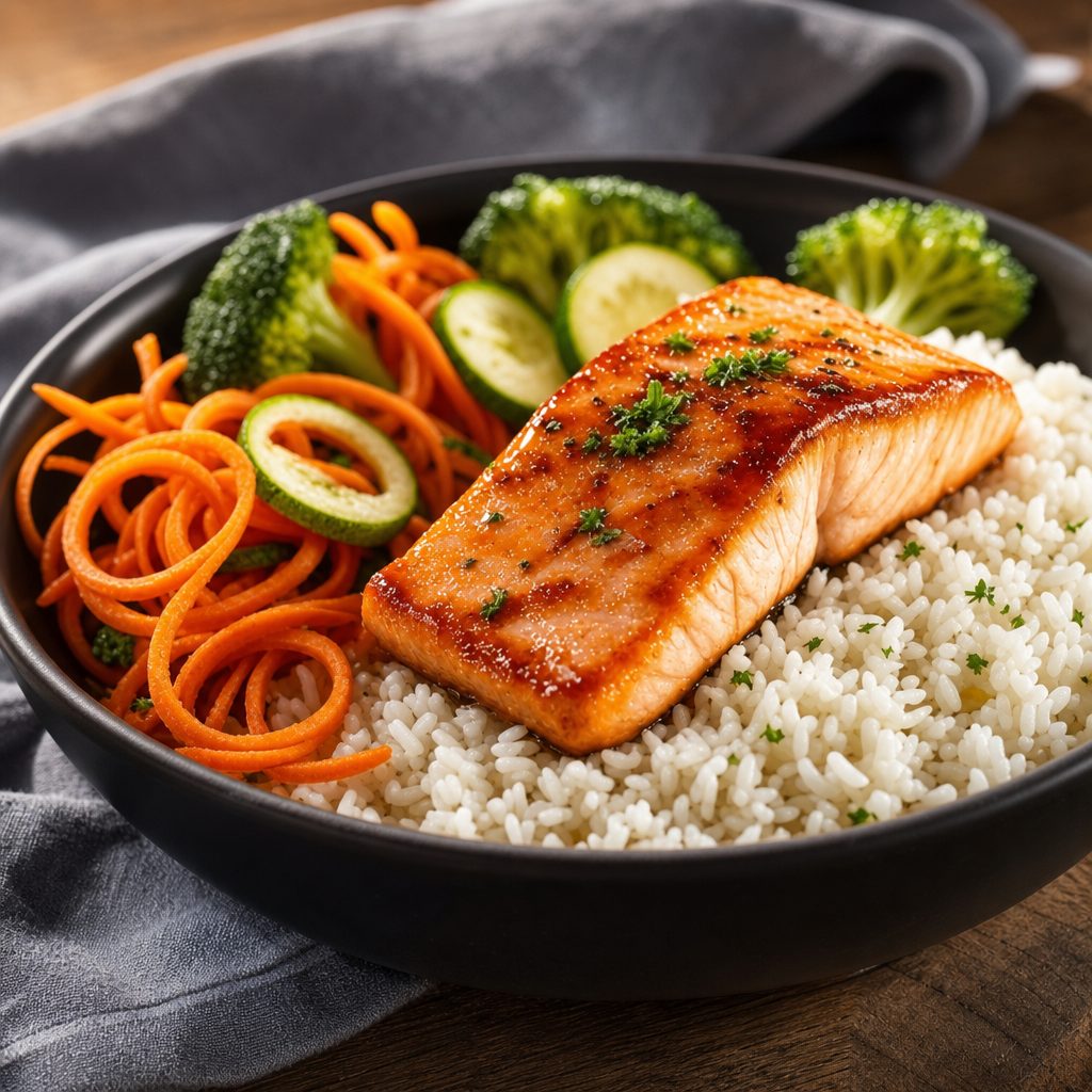 Salmon Bowl.