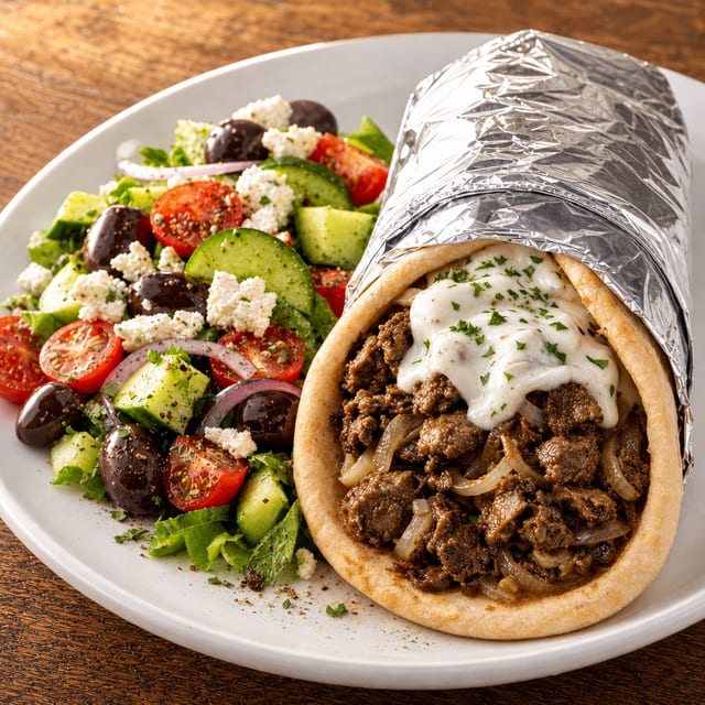 Classic Greek Pita (Hot).