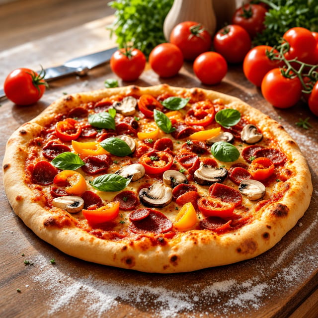 Quattro Stagioni Pizza.