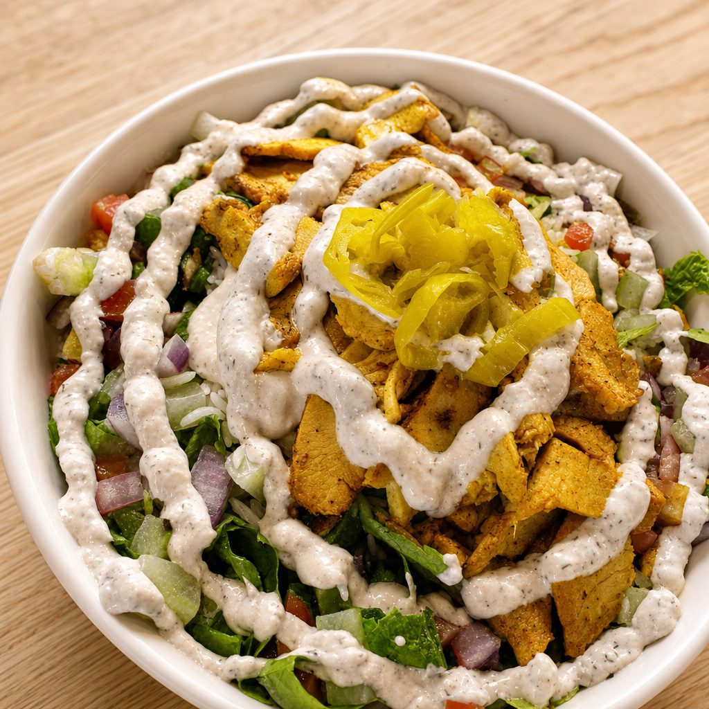 Chicken Shawarma Bowl.
