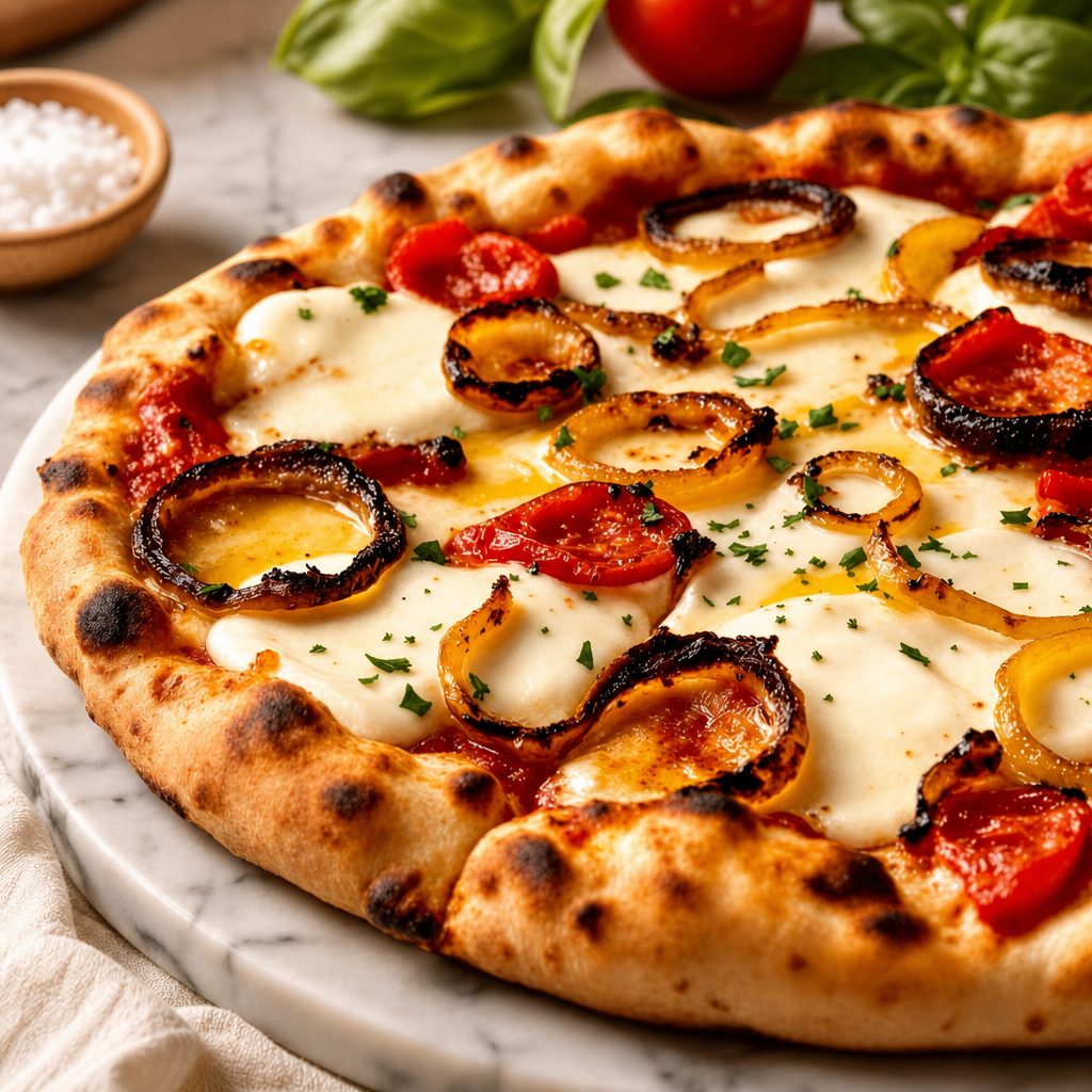 Vegetariania Pizza.