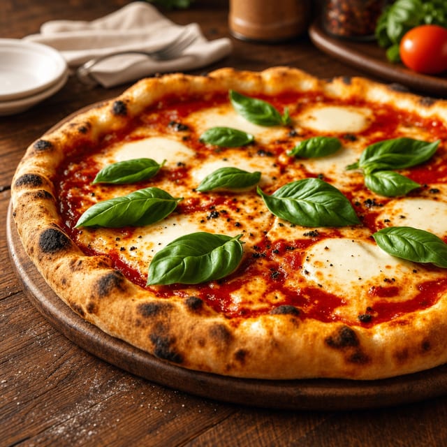 Margharita Pizza.