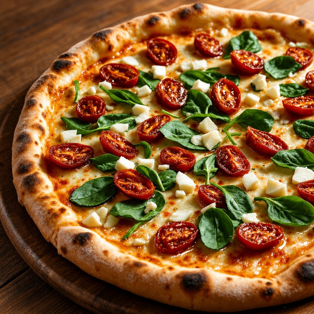 Mediterranean Pizza.