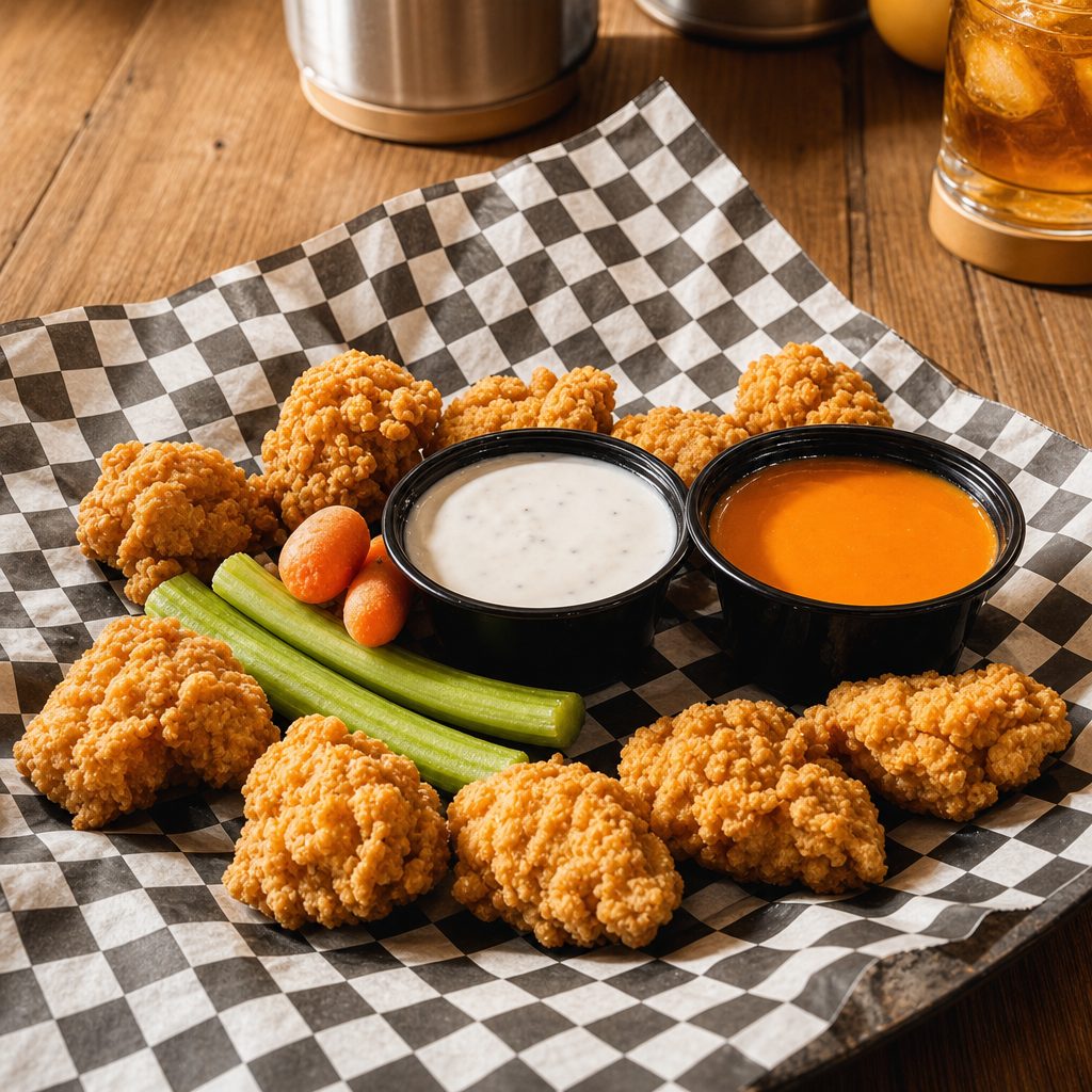 Chicken Wings Boneless (Ten).