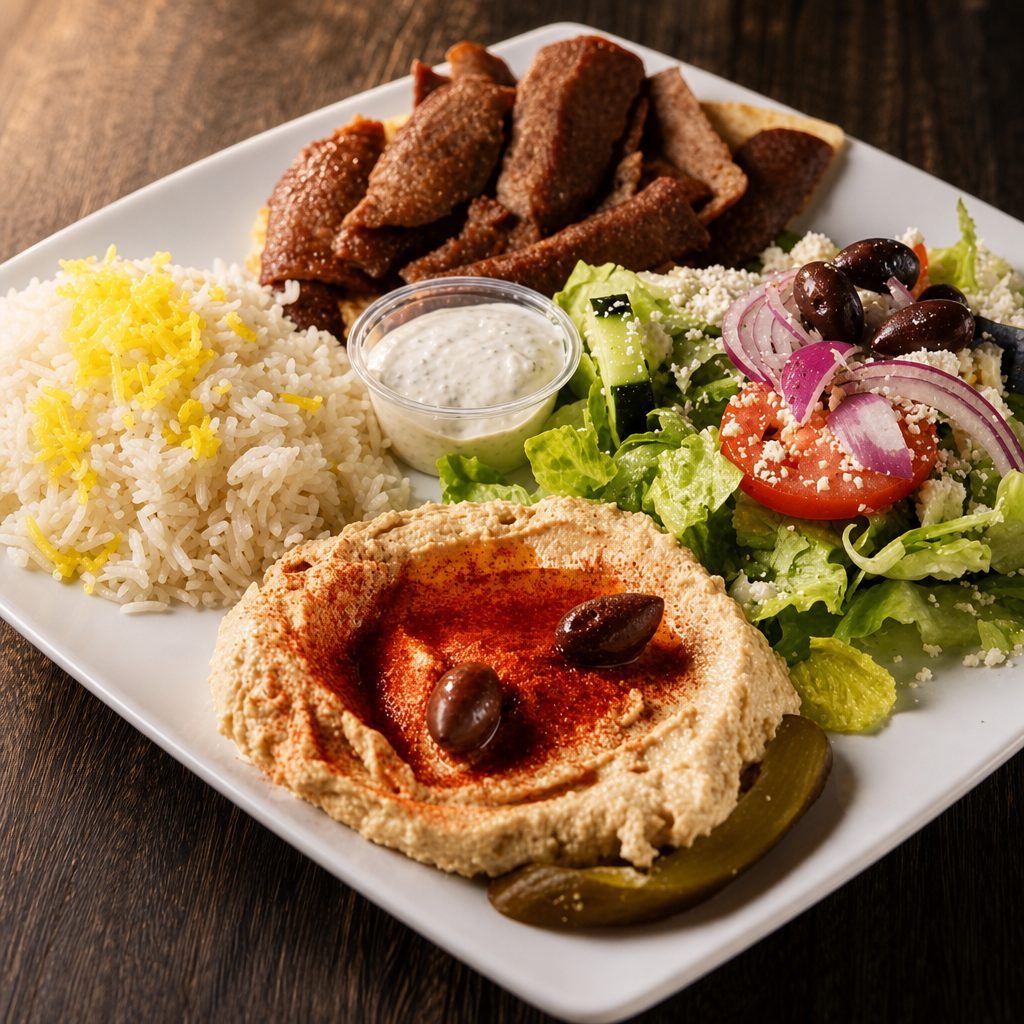 Gyro Platter.